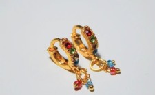 Indian hoop earrings - earrings,