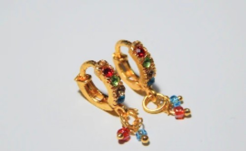 Indian hoop earrings - indian,