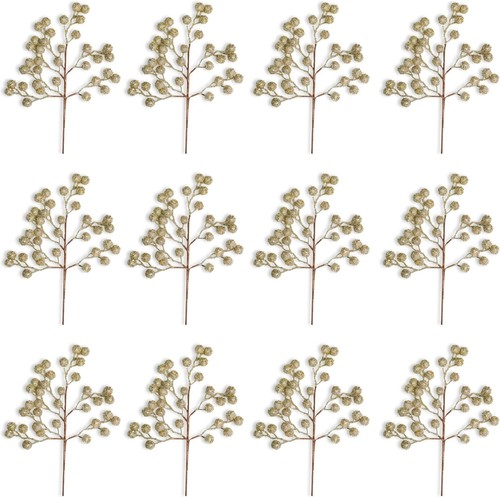 12pc artificial picks - 12pc, berries