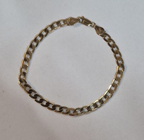 9ct yellow gold curb - 9ct,