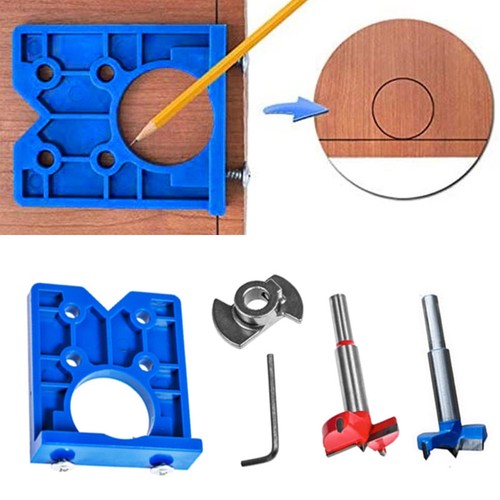 Concealed hinge hole jig for - concealed,