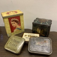 Collection Of Old Tins - Queen