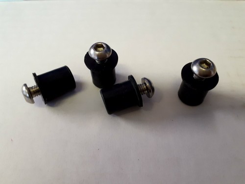 Flat track wellnut fitting - flat,