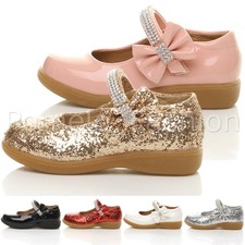 GIRLS KIDS CHILDRENS FLAT