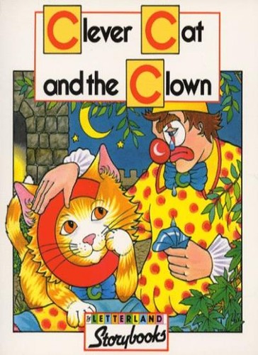 Clever cat and the - the, clown