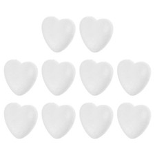  60 pcs Craft Hearts Heart-Shaped Polystyrene Ball for Arts and Craft Use DIY