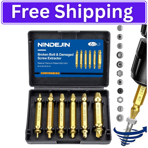 Pack damaged screw - 6,