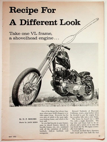 Harley davidson 1972 - 1972, magazine
