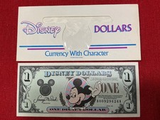 1990 Series $1 Disney Dollars