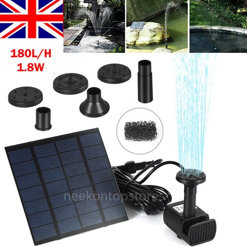 Solar powered water pond - powered,
