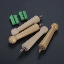 2Pc Wood Hook Coat Hanger