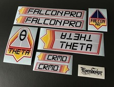 Falcon Pro Theta bmx decal set