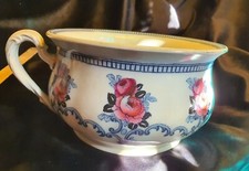Losal Ware Chamber Pot With Floral Transfer Printed Decoration