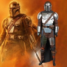 The Mandalorian Din Djarin Cosplay Costume Beskar Steel Armor Set Limited Deluxe
