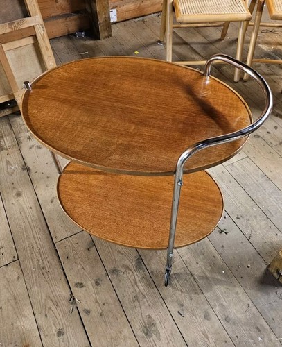 Vintage retro drinks trolley - drinks,