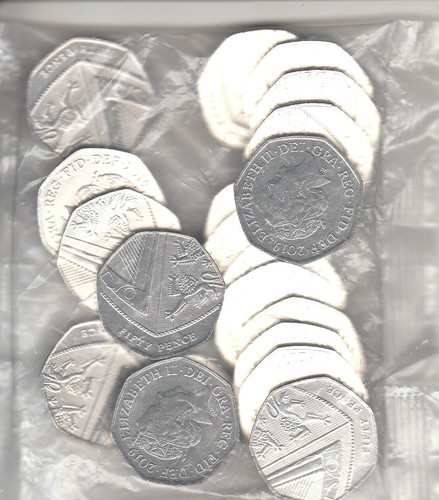 2019 royal shield 50p sealed - 2019,