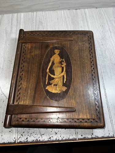 Antique french inlaid wood - antique,