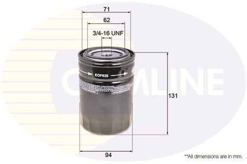Oil filter fits - alfa, romeo
