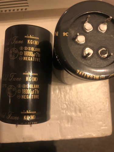 Nichicon gold tune capacitors - nichicon,