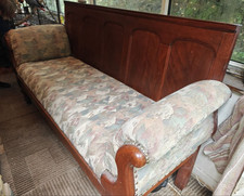 Antique solid wood partially