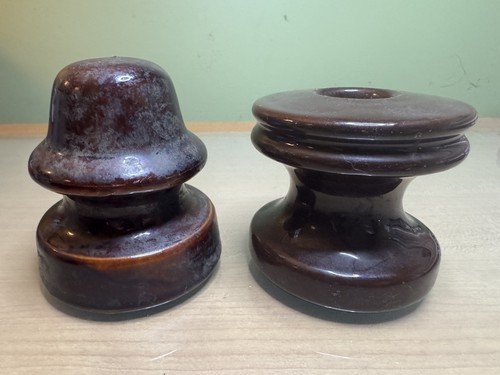 Antique brown glazed porcelain - antique,