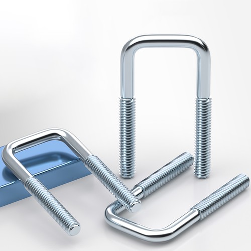 Square bolts nuts - m6,
