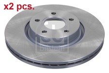 X2 PCS FRONT BRAKE DISC ROTOS