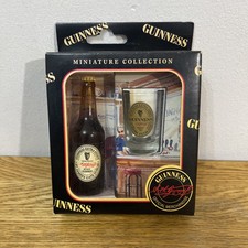 Guinness Miniature Bottle And Glass Gift pack  Collectables 