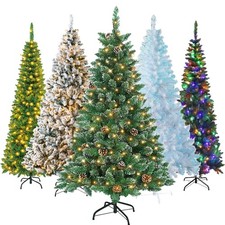 7ft christmas tree with - christmas,