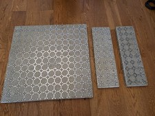 3-Piece Mosaic Wall Art Set