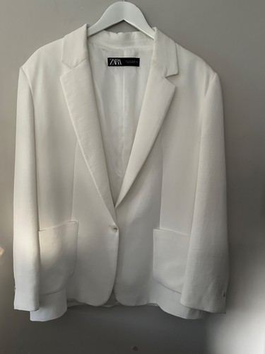 Zara blazer tuxedo jacket with - blazer,