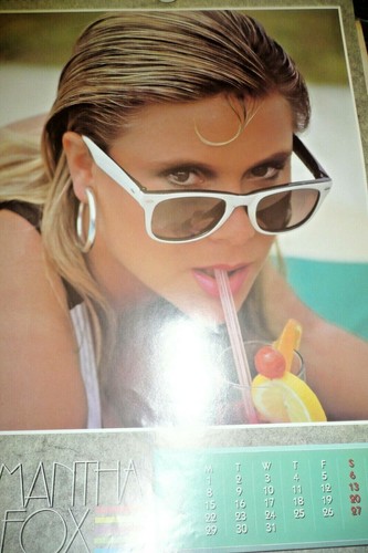 Samantha fox kalender seite - kalender,