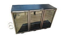 COMMERCIAL WILLIAMS 3 HINGED DOOR BACK BAR COOLER UNDER COUNTER REFURBISHED No:3
