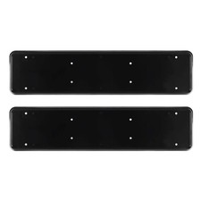 Black Number Plate Holder