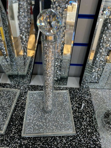Crushed diamond silver crystal - crushed,