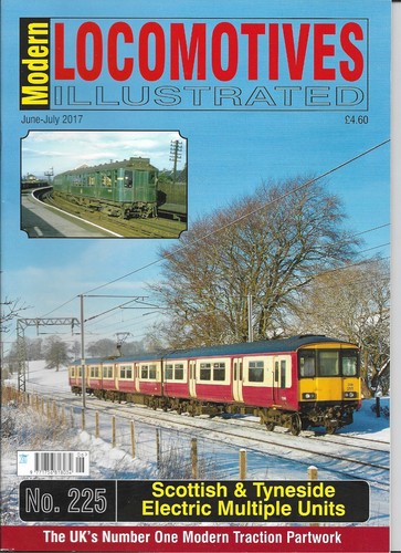 Modern locomotives illustrated - locomotives,