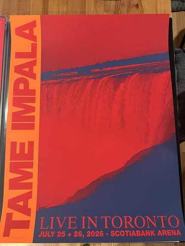 Tame impala poster toronto - impala,