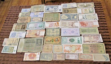 Bulk Lot of 40 Worldwide Banknotes (