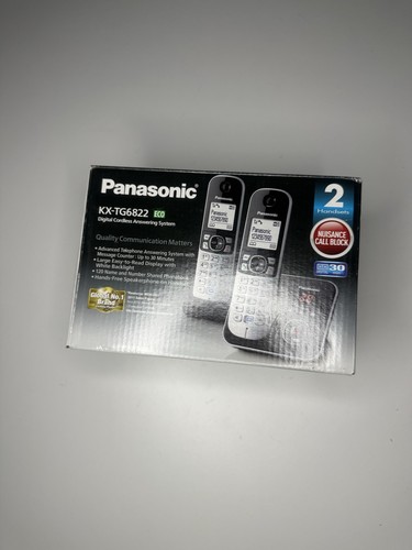 Panasonic tg6822eb twin - panasonic, kx-tg6822eb