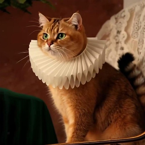 Cat dog collar soft fancy - collar,