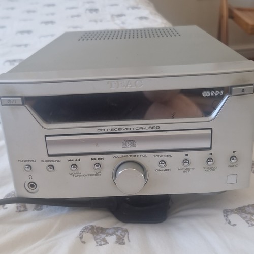 Teac l600 silver cd - teac,