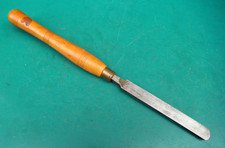 CARPENTERS WOOD TURNING TOOL ROUND END 3/4" WIDE ASHLEY ILES?