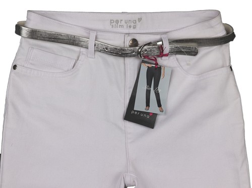 Per una slim jeans - una, white