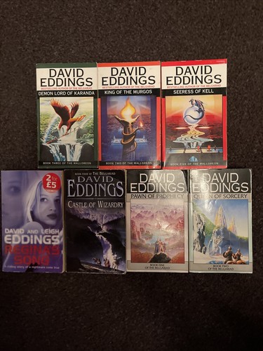 David eddings books - x, 7