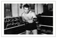 JACK DEMPSEY AUTOGRAPH SIGNED