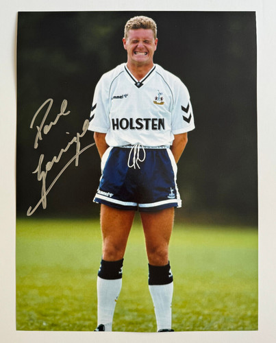 Signed paul gascoigne - signed,