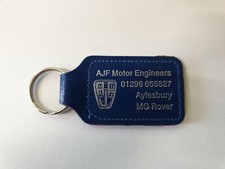 AJF MOTOR AYLESBURY ROVER MG VINTAGE 2000s CAR VINTAGE CLASSIC V8 KEY FOB KEY
