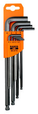 Bahco BE-9770 9 Piece Long Ball End Hexagon Allen Key Set 1.5 - 10mm Hex Key Set