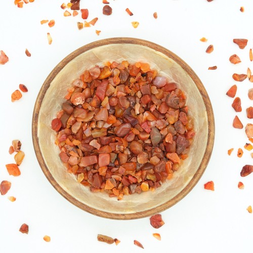 Extra small carnelian - small, crystals