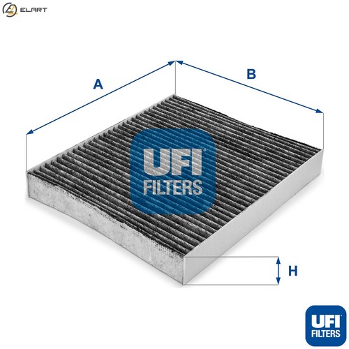 Filter cabin air 114 - filter, 54.114.00